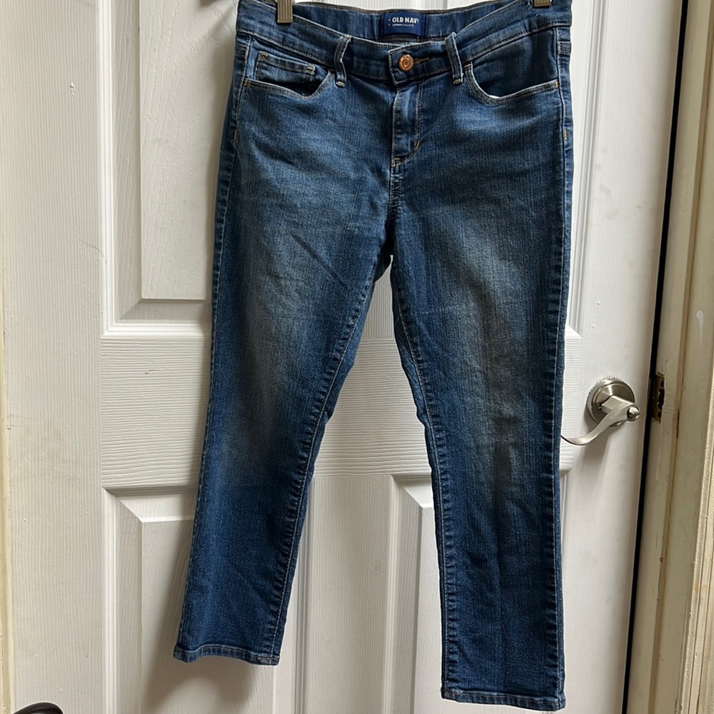 Old navy skinny adjustable waist jeans size 12 plus